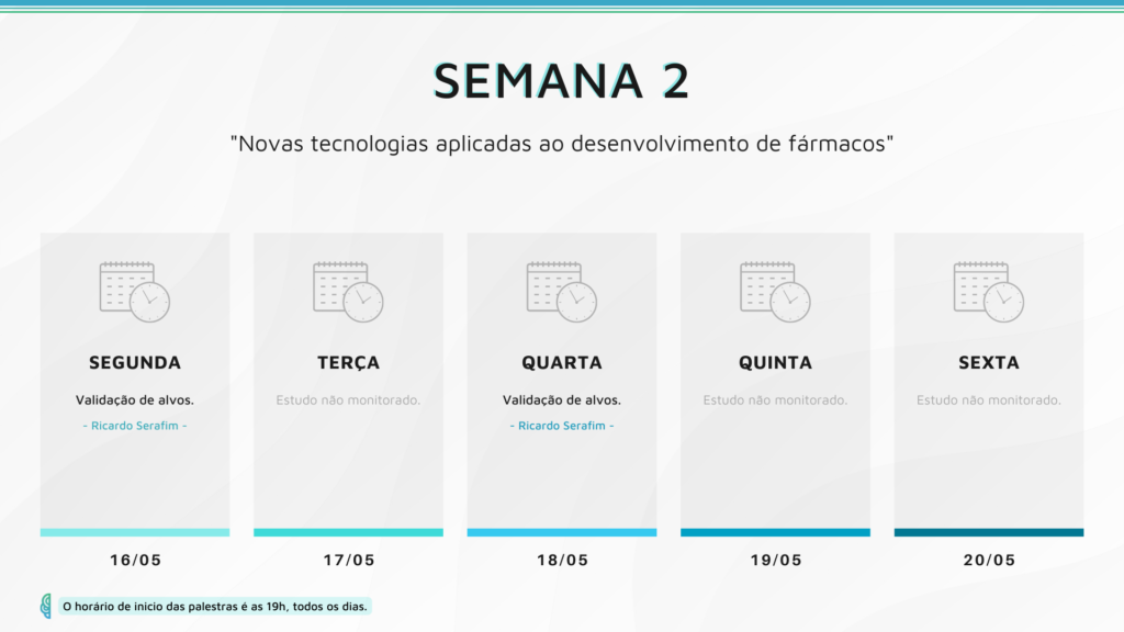 Cronograma: semana 2