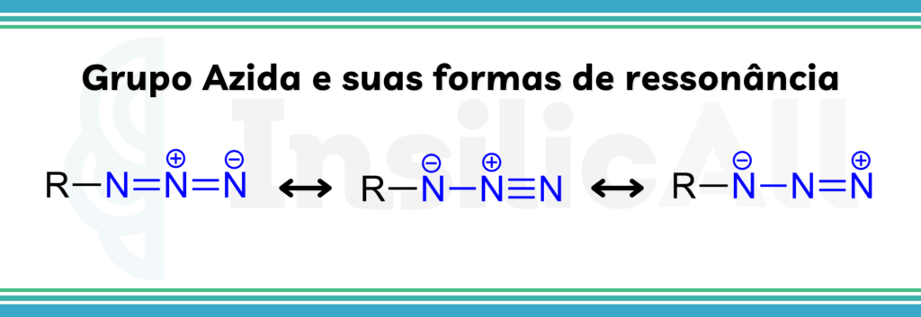 grupamento azida e suas formas de ressonância - impurezas de azidas - organo azido, nova impureza de medicamentos