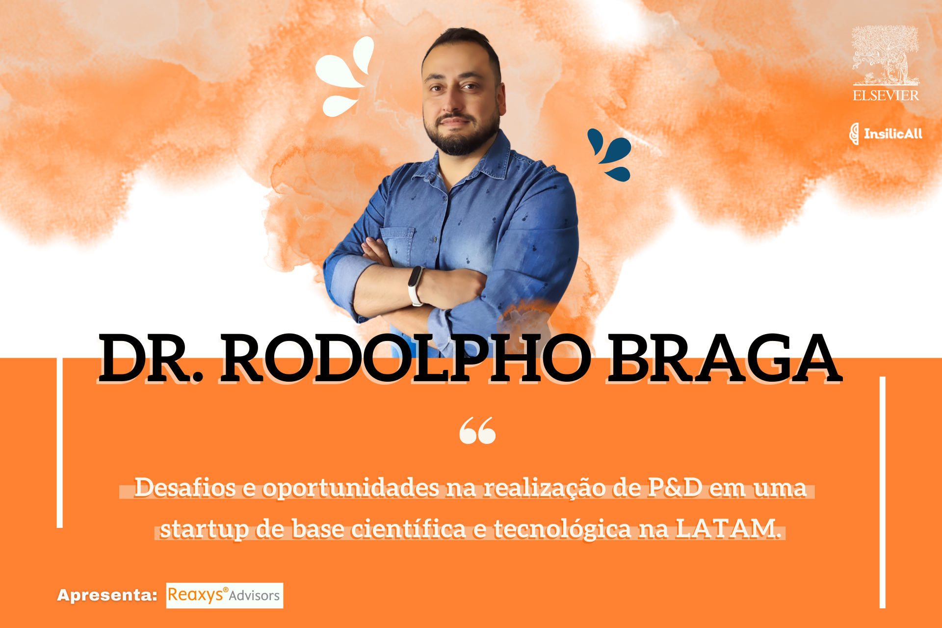 Elsevier convida Dr. Rodolpho Braga
